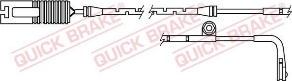 QUICK BRAKE WS 0163 A - Indikators, Bremžu uzliku nodilums adetalas.lv