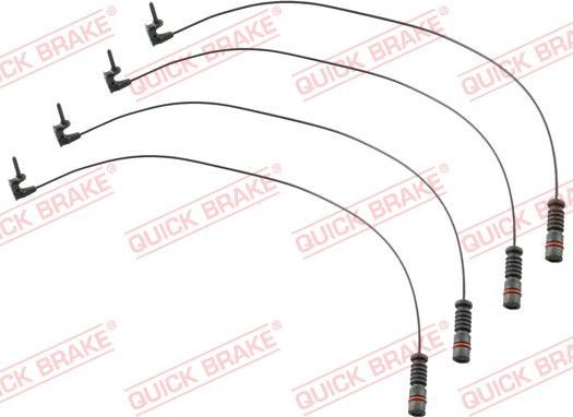 QUICK BRAKE WS 0118 A - Indikators, Bremžu uzliku nodilums adetalas.lv