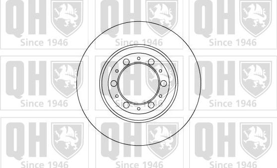 Quinton Hazell BDC4679 - Bremžu diski adetalas.lv