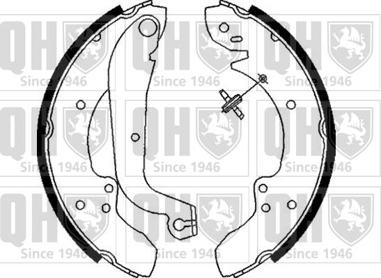 Quinton Hazell BS688 - Bremžu loku komplekts adetalas.lv