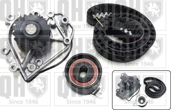 Quinton Hazell QBPK7670 - Ūdenssūknis + Zobsiksnas komplekts adetalas.lv