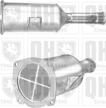 Quinton Hazell QDPF11026 - Nosēdumu / Daļiņu filtrs, Izplūdes gāzu sistēma adetalas.lv