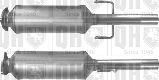 Quinton Hazell QDPF11132 - Nosēdumu / Daļiņu filtrs, Izplūdes gāzu sistēma adetalas.lv