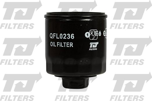 Quinton Hazell QFL0236 - Eļļas filtrs adetalas.lv