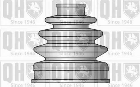 Quinton Hazell QJB348 - Putekļusargs, Piedziņas vārpsta adetalas.lv
