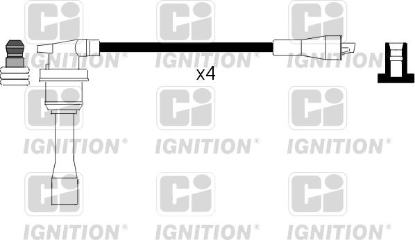 Quinton Hazell XC999 - Augstsprieguma vadu komplekts adetalas.lv