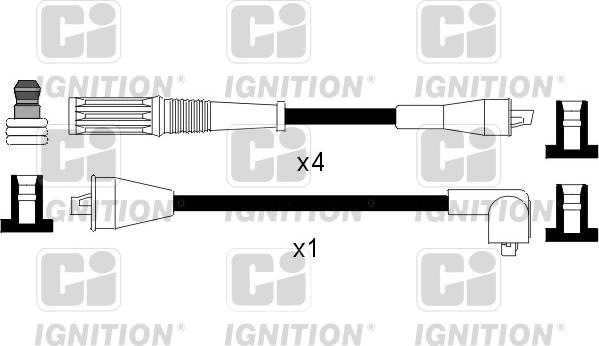 Quinton Hazell XC982 - Augstsprieguma vadu komplekts adetalas.lv