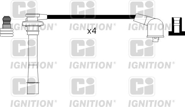 Quinton Hazell XC661 - Augstsprieguma vadu komplekts adetalas.lv