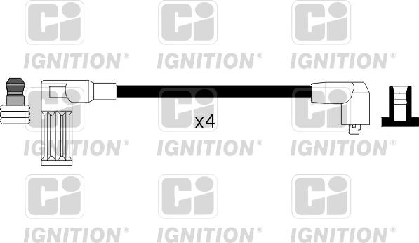 Quinton Hazell XC1092 - Augstsprieguma vadu komplekts adetalas.lv