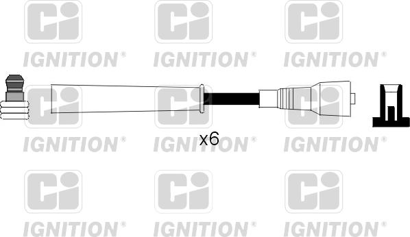 Quinton Hazell XC1064 - Augstsprieguma vadu komplekts adetalas.lv