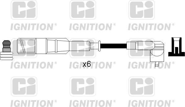 Quinton Hazell XC1088 - Augstsprieguma vadu komplekts adetalas.lv