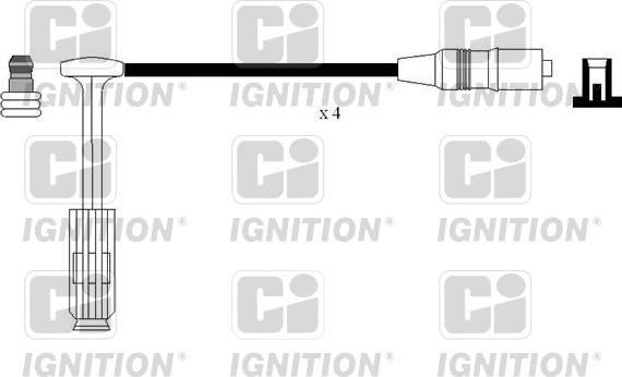 Quinton Hazell XC1136 - Augstsprieguma vadu komplekts adetalas.lv