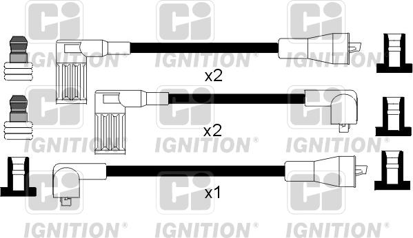 Quinton Hazell XC182 - Augstsprieguma vadu komplekts adetalas.lv