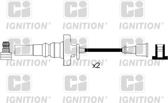 Quinton Hazell XC1220 - Augstsprieguma vadu komplekts adetalas.lv