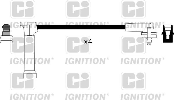 Quinton Hazell XC897 - Augstsprieguma vadu komplekts adetalas.lv