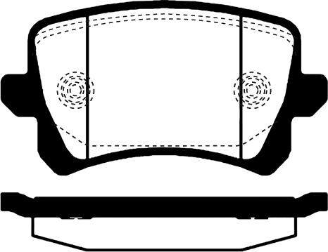 Brake Engineering PD3244 - Bremžu uzliku kompl., Disku bremzes adetalas.lv