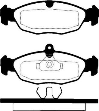 SAFETY T571492 - Bremžu uzliku kompl., Disku bremzes adetalas.lv