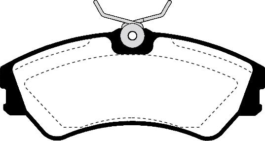 Open Parts BDM6952.10 - Bremžu uzliku kompl., Disku bremzes adetalas.lv