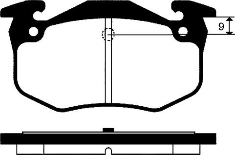 Magneti Marelli 363702160651 - Bremžu uzliku kompl., Disku bremzes adetalas.lv