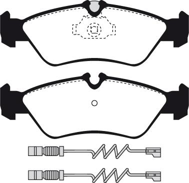 Japanparts JPP0512AF - Bremžu uzliku kompl., Disku bremzes adetalas.lv