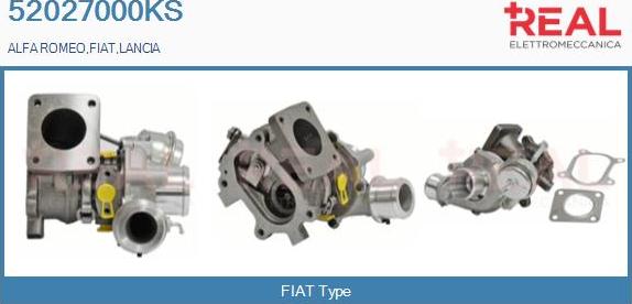 REAL 52027000KS - Kompresors, Turbopūte adetalas.lv
