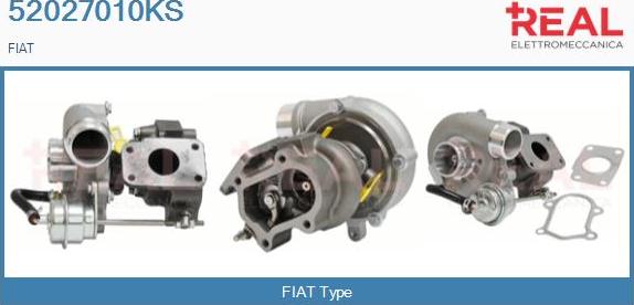 REAL 52027010KS - Kompresors, Turbopūte adetalas.lv