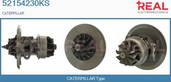 REAL 52154230KS - Serdeņa bloks, Turbokompresors adetalas.lv