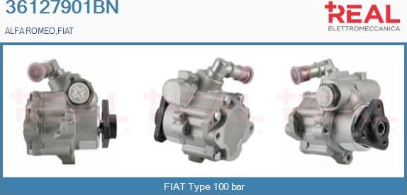 REAL 36127901BN - Hidrosūknis, Stūres iekārta adetalas.lv