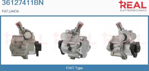 REAL 36127411BN - Hidrosūknis, Stūres iekārta adetalas.lv