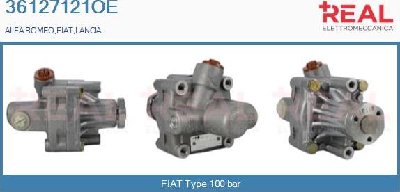 REAL 36127121OE - Hidrosūknis, Stūres iekārta adetalas.lv