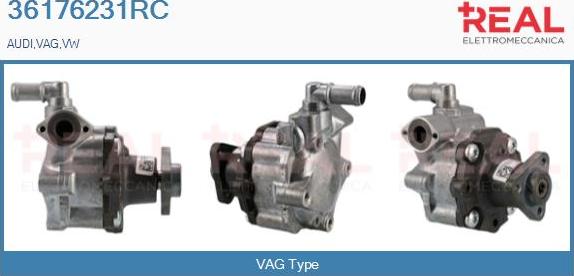 REAL 36176231RC - Hidrosūknis, Stūres iekārta adetalas.lv