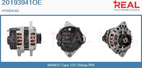 REAL 20193941OE - Ģenerators adetalas.lv