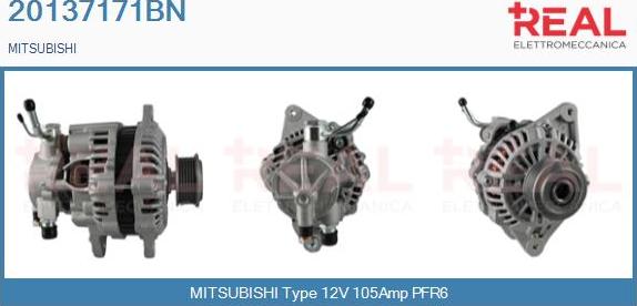 REAL 20137171BN - Ģenerators adetalas.lv