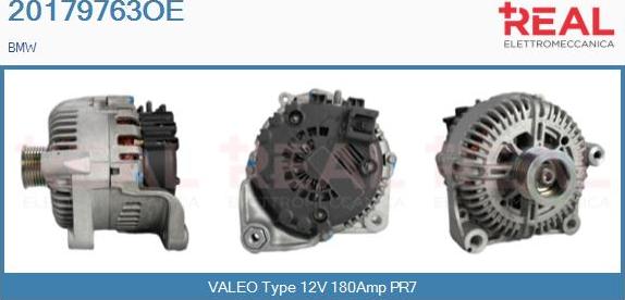 REAL 20179763OE - Ģenerators adetalas.lv