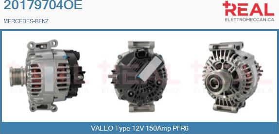 REAL 20179704OE - Ģenerators adetalas.lv
