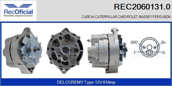 RECOFICIAL REC2060131.0 - Ģenerators adetalas.lv