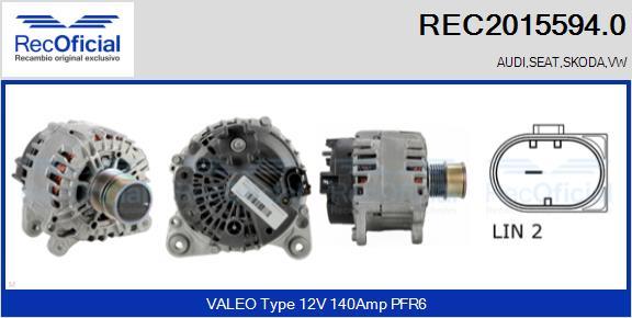 RECOFICIAL REC2015594.0 - Ģenerators adetalas.lv