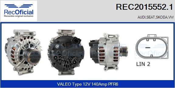 RECOFICIAL REC2015552.1 - Ģenerators adetalas.lv