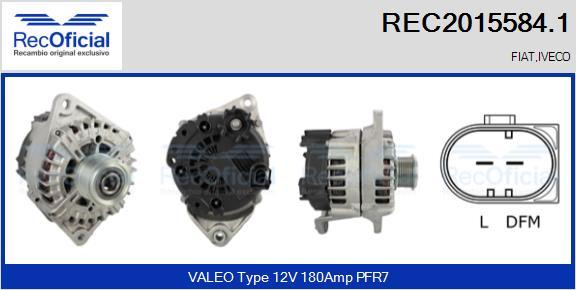 RECOFICIAL REC2015584.1 - Ģenerators adetalas.lv