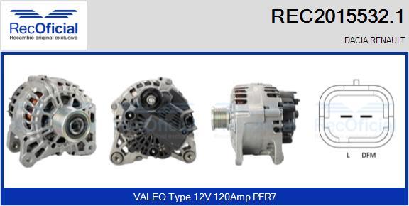 RECOFICIAL REC2015532.1 - Ģenerators adetalas.lv