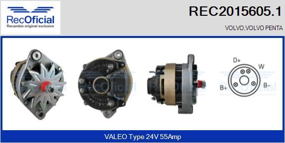 RECOFICIAL REC2015605.1 - Ģenerators adetalas.lv