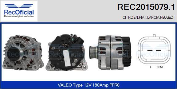 RECOFICIAL REC2015079.1 - Ģenerators adetalas.lv