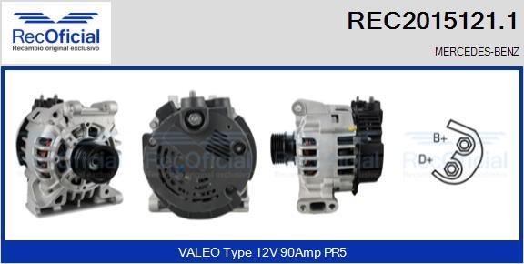 RECOFICIAL REC2015121.1 - Ģenerators adetalas.lv