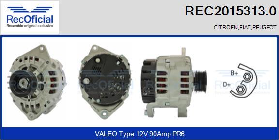 RECOFICIAL REC2015313.0 - Ģenerators adetalas.lv