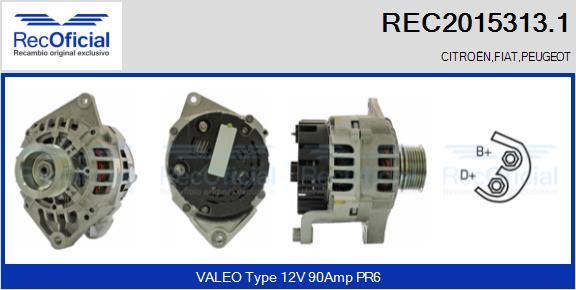 RECOFICIAL REC2015313.1 - Ģenerators adetalas.lv