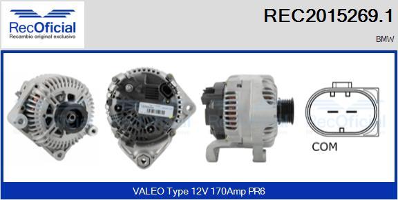 RECOFICIAL REC2015269.1 - Ģenerators adetalas.lv