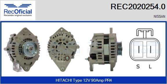 RECOFICIAL REC2020254.0 - Ģenerators adetalas.lv