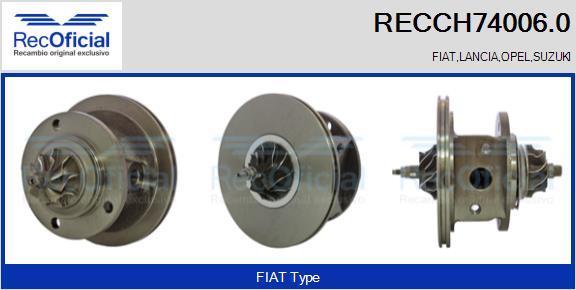 RECOFICIAL RECCH74006.0 - Serdeņa bloks, Turbokompresors adetalas.lv