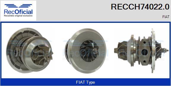 RECOFICIAL RECCH74022.0 - Serdeņa bloks, Turbokompresors adetalas.lv