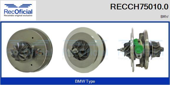 RECOFICIAL RECCH75010.0 - Serdeņa bloks, Turbokompresors adetalas.lv